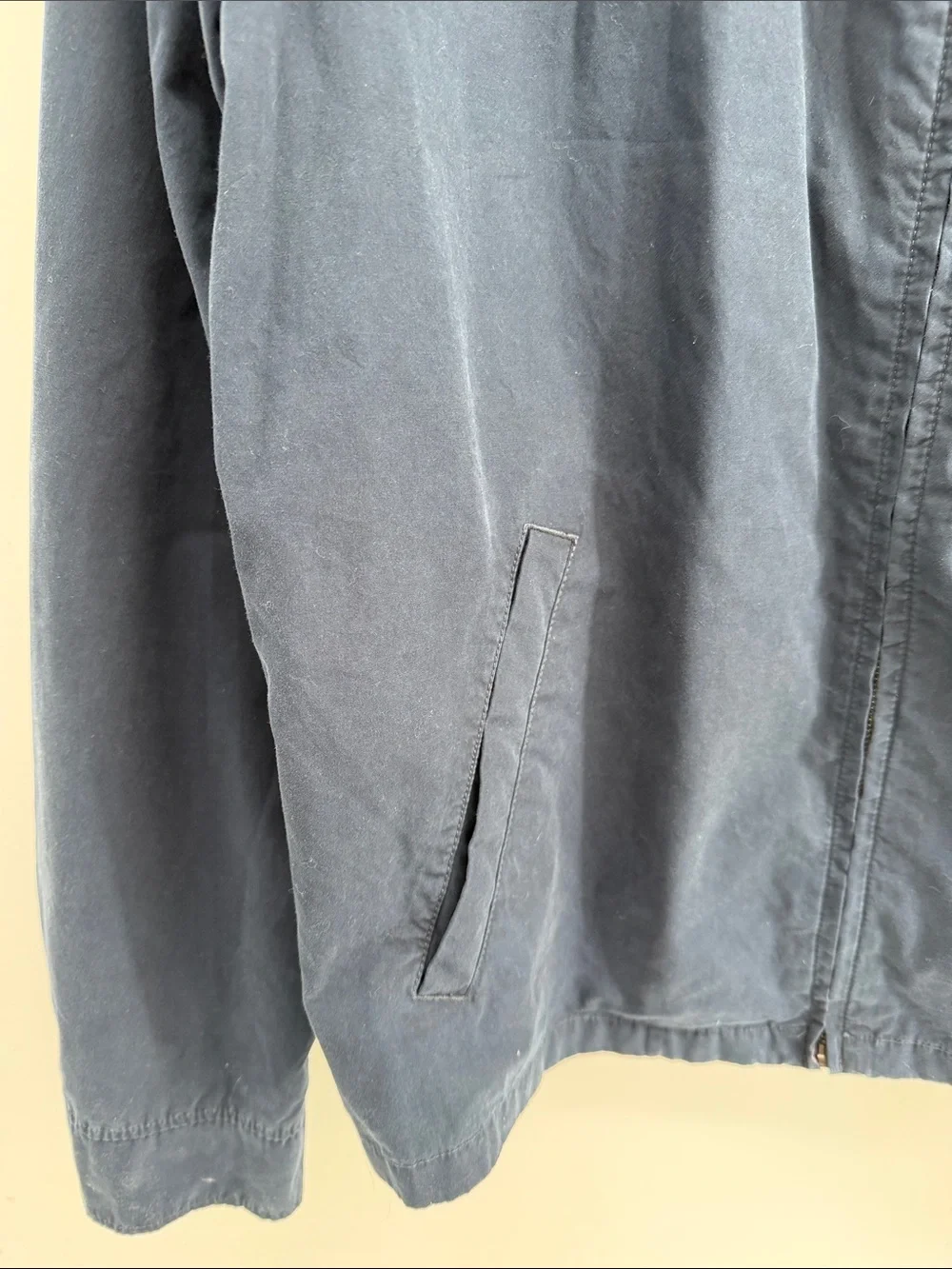 Polo Ralph Lauren Harrington 100% cotton chino full zip lightweight jacket sz XL